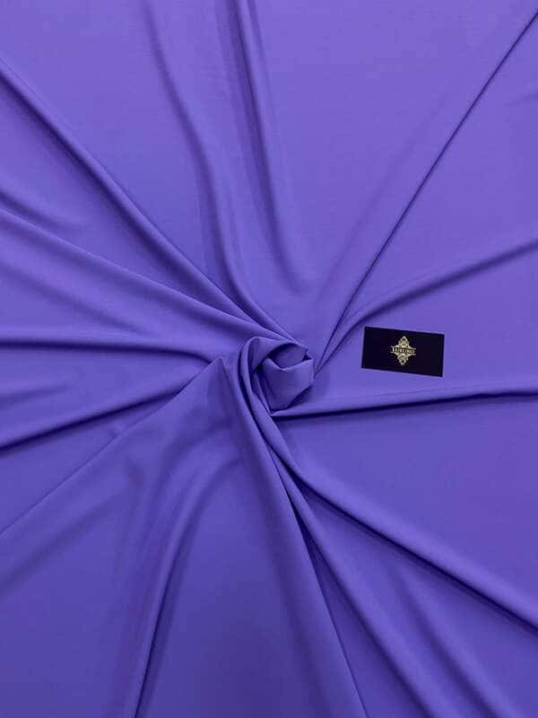 Dark lavender triple voile