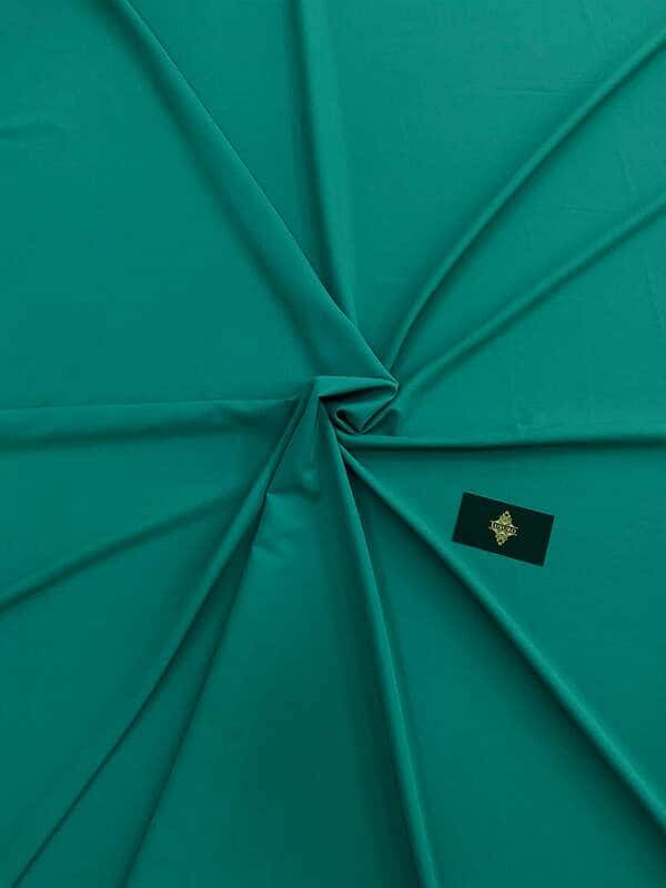 Marine green triple voile