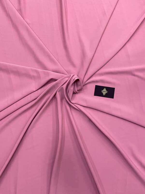Dark rose triple voile